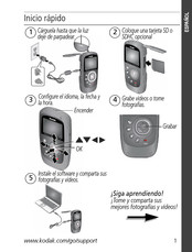 Kodak PlaySport Zx5 Inicio Rápido