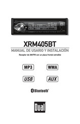 Dual XRM405BT Manual De Usuario Y De Instalación