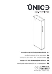 Olimpia splendid UNICO Tower Instrucciones Para La Instalación, Uso Y El Mantenimiento