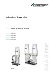 holzstar SAA 2001 Instrucciones De Operación