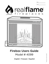 RealFlame 4099 Guía Para El Usuario