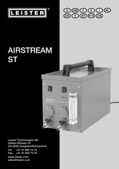 Leister AIRSTREAM ST Instrucciones De Servicio