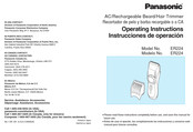 Panasonic ER224 Instrucciones De Operación