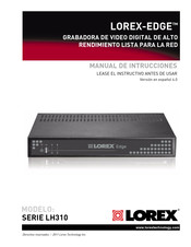 Lorex EDGE LH310 Serie Manual De Intrucciones