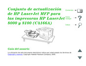 HP LaserJet 8100 Guia Del Usuario