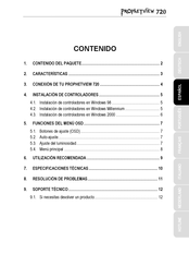 Hercules Prophetview 720 Manual De Instrucciones