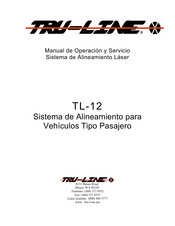 Tru-Line TL-12 Manual De Operación Y Servicio