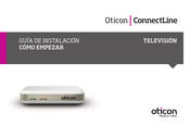 Oticon ConnectLine TV 75-01 Guia De Instalacion