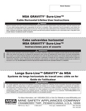 MSA GRAVITY Sure-Line Manual De Instrucciones