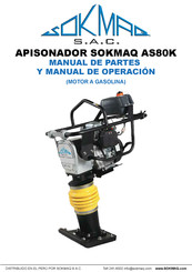 SOKMAQ AS80K Manual De Partes Y Manual De Operación