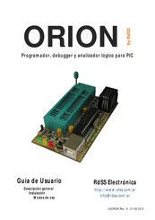 RdSS ORION Guía De Usuario