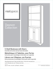 realplace Dawson Serie Instrucciones Para El Ensamblaje E Informacion Sobre La Garantie