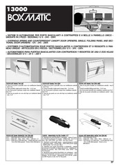 Saimatic 13000 BOXMATIC Manual De Instrucciones