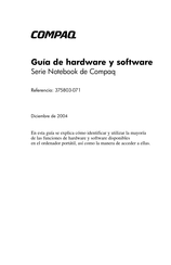 HP Compaq Presario M2000 Guía De Hardware Y Software