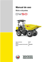 Wacker Neuson DW50 Manual De Uso