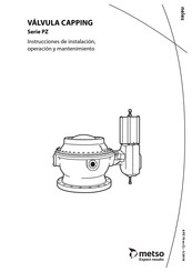 metso PZ 750 AK Instrucciones De Instalación, Operación Y Mantenimiento