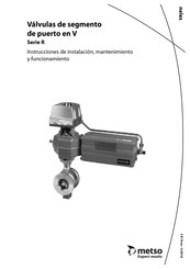 metso automation RA Serie Instrucciones De Instalacion, Mantenimiento Y Funcionamiento