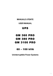 GMP GM 360 PRO Manual Del Usario