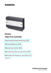 Siemens FDV241 Manual De Inicio