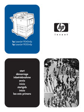 HP LaserJet 9050MFP Serie Guía De Instalación Inicial