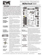 EWC Controls ULTRA-ZONE ULTRA-TALK UT3000 Manual Del Usuario