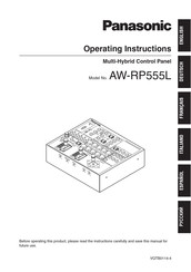 Panasonic AW-RP555L Manual De Instrucciones