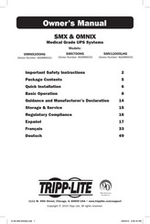 Tripp-Lite SMX700HG Manual De Operación
