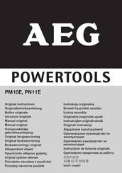 AEG PN11E Manual Original