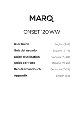 Marq ONSET 120 WW Guia Del Usuario