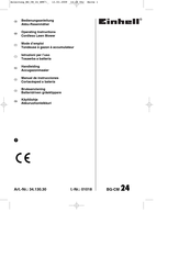 EINHELL BG-CM 24 Manual De Instrucciones