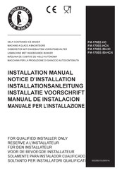 Hoshizaki FM-170EE-HC Manual De Instalación