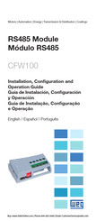 Weg CFW100 Guía De Instalación, Configuración Y Operación