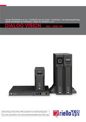 Riello Dialog Vision Tower Manual De Instalacion Y Uso