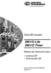 Control Techniques SM-I/O Lite Guia Del Usuario