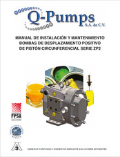 Q-Pumps ZP2 006 Manual De Instalación Y Mantenimiento