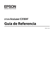 Epson AcuLaser CX16NF Guía De Referencia