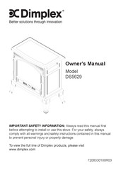 Dimplex DS5629 Manual De Instrucciones