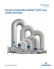 Emerson Micro Motion ELITE Manual De Instalación