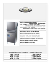 Whirlpool AGB 668DP Manual De Instalación De Uso