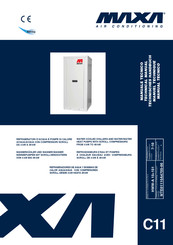 MAXA HWW-A 18 Manuale Tecnico