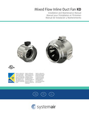 SystemAir KD 14XL-EF Manual De Instalación Y Mantenimiento