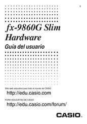 Casio fx-9860G Slim Guia Del Usuario