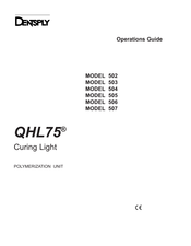 DENTSPLY 502 Guia De Funcionamiento