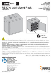 Omnimount RE12W Guia Del Usuario