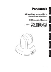 Panasonic AW-HE50HE Instrucciones De Uso