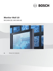 Bosch MVS-MW-4D Manual De Instalación