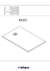 Relax RASO Instrucciones Para El Montaje