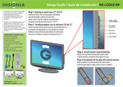 Insignia NS-LCD22-09 Guia De Instalacion