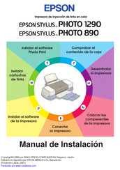 Epson Stylus Photo 1290 Manual De Instalación