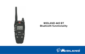 Midland 445 BT Manual Del Usuario